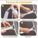 Rodo Limpador de Vidros 3 em 1 Spray Escova Raspador Ferramenta Multifuncional Superfícies de Casa