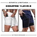 kit 2 Bermudas Academia Masculinas ProFit [COMPRE 1 LEVE 2]