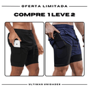 kit 2 Bermudas Academia Masculinas ProFit [COMPRE 1 LEVE 2]