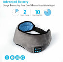 Máscara para os olhos, máscara de sono, fones de ouvido Bluetooth confortáveis