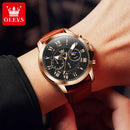Relógios Masculinos Pulseira de Couro