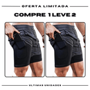 kit 2 Bermudas Academia Masculinas ProFit [COMPRE 1 LEVE 2]