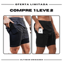 kit 2 Bermudas Academia Masculinas ProFit [COMPRE 1 LEVE 2]