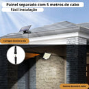 Lâmpada Solar 106 Leds - Sensor de movimento incluso